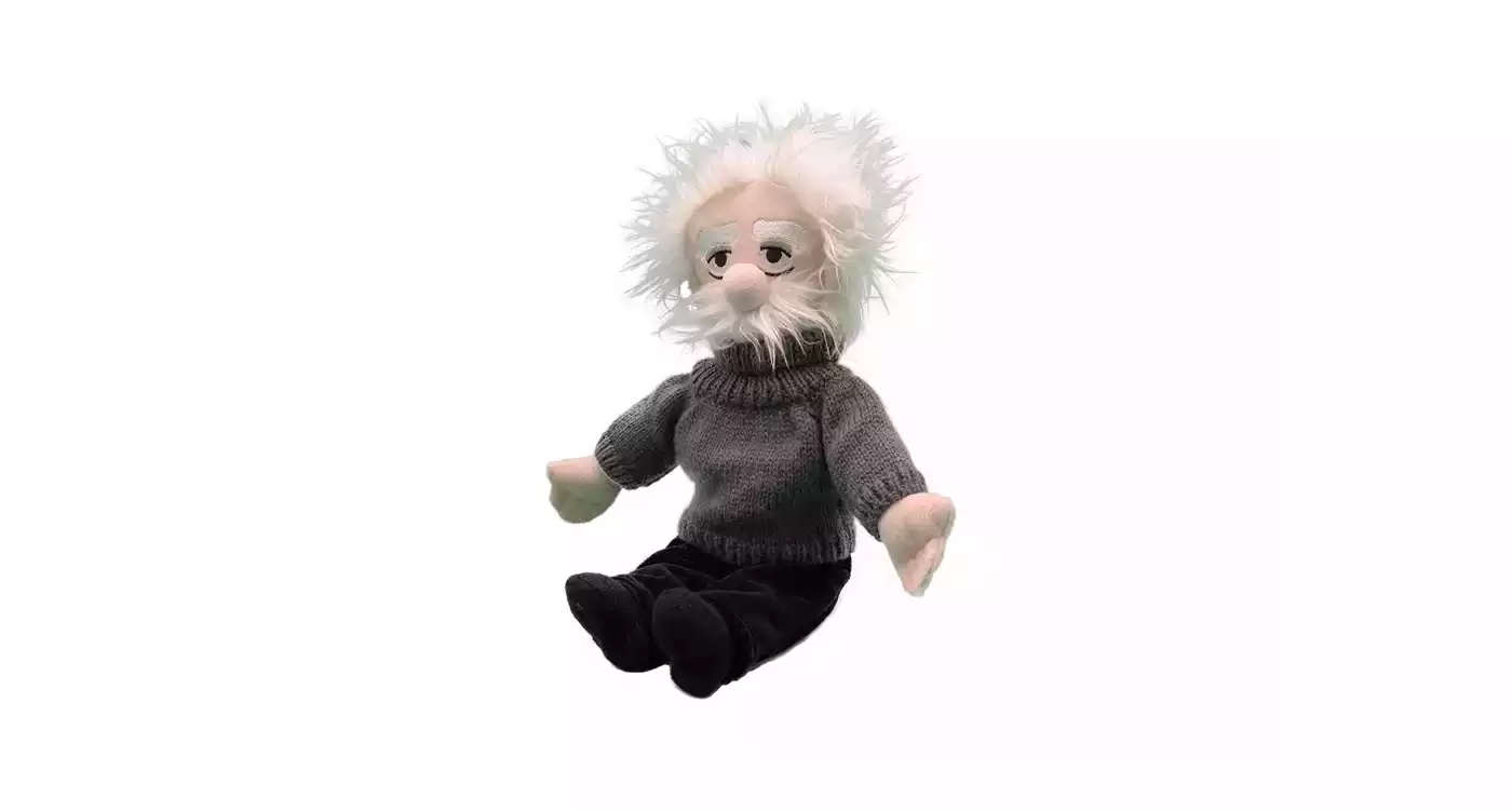 Albert Einstein doll