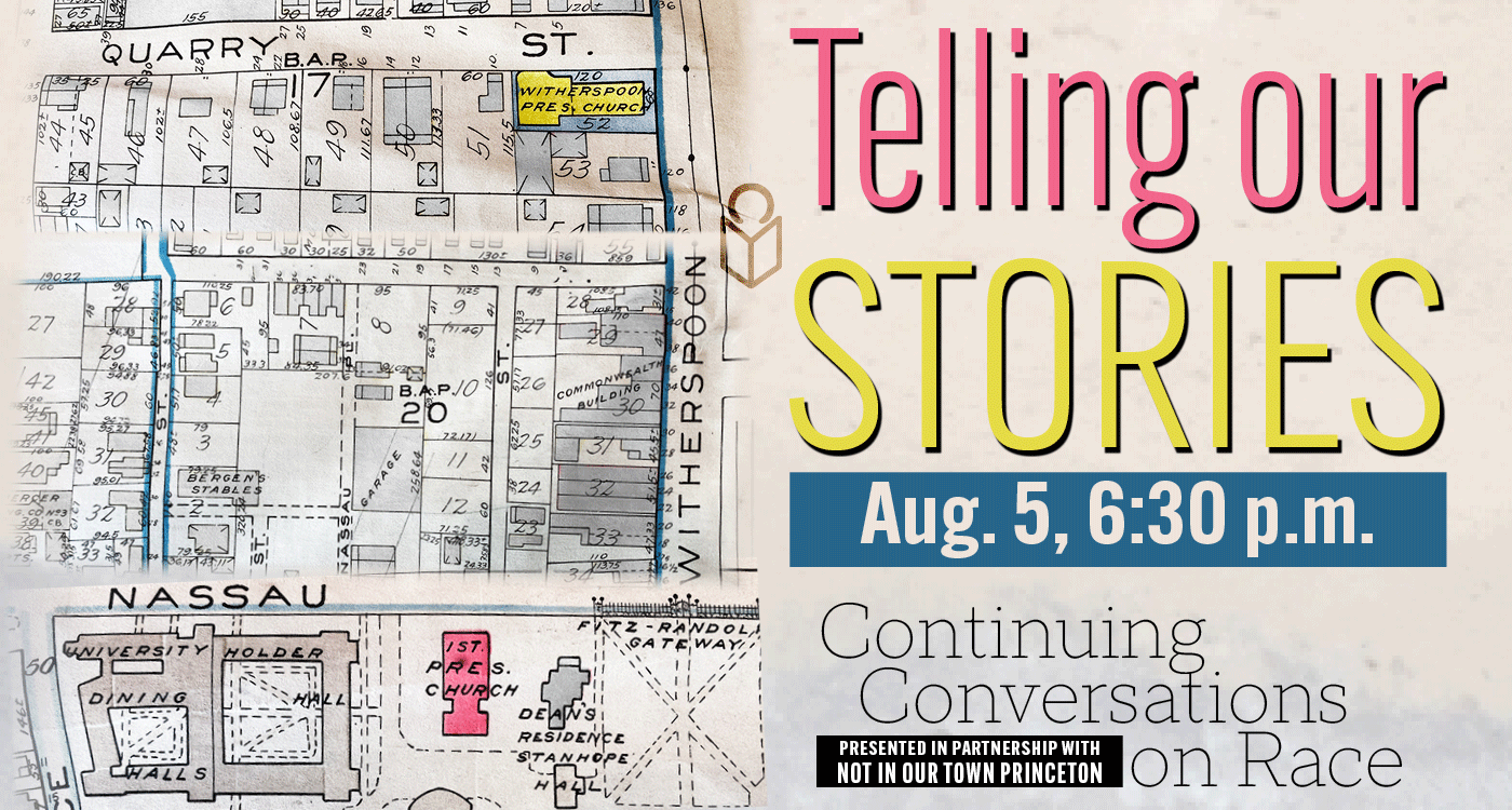 map with two churches and telling our stories aug. 5, 6:30 p.m.