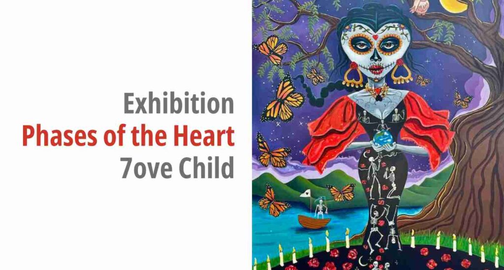 Exhibition slide for "Phases of the Heart"