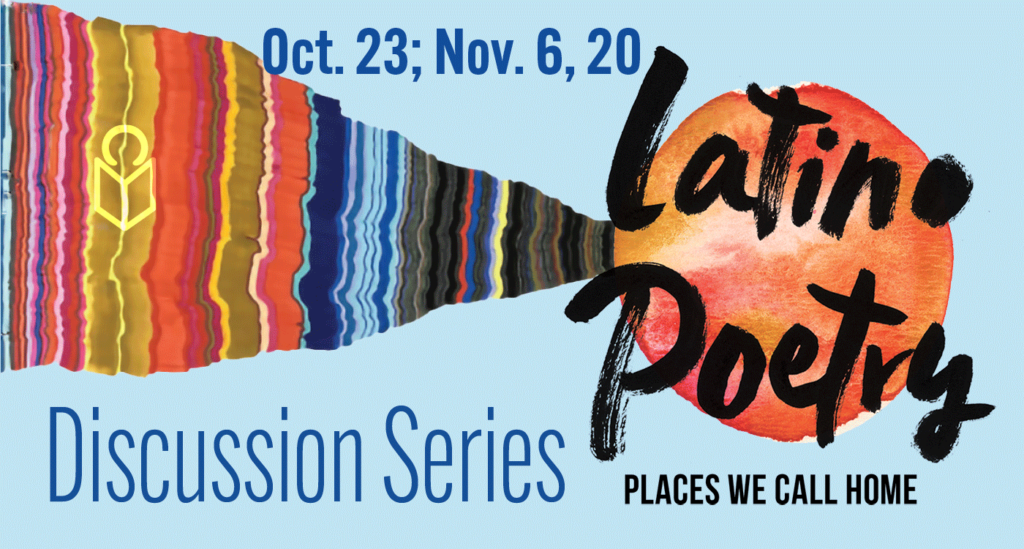 illustration for Latino Poetry Places We Call Home Oct. 23 discussion series