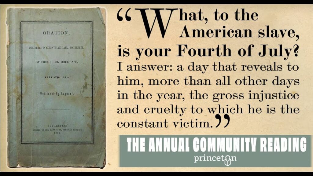 Graphic for event "What to the Slave is the Fourth of July?"