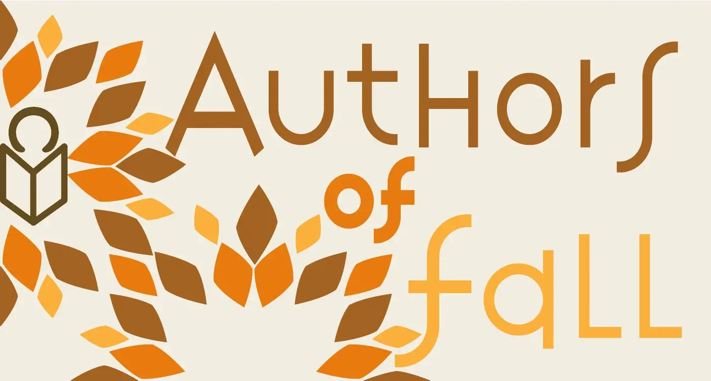 Graphic for the Authors of Fall events brochure