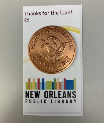 New Orleans Public Library card