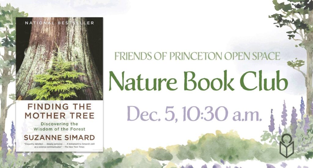Graphic for event Nature Book Club on Dec. 5 at 10:30 a.m.