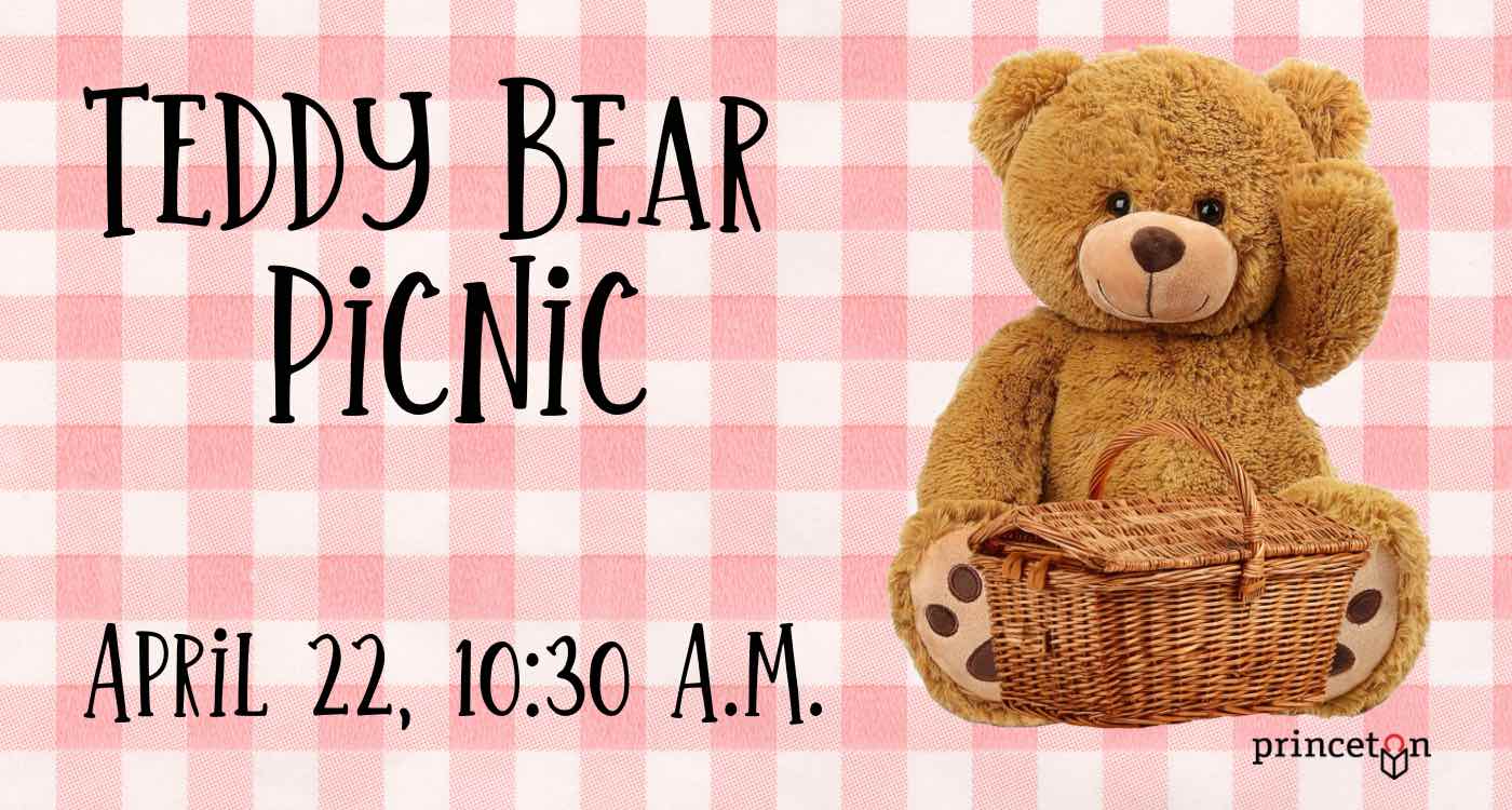 Graphic for event Teddy Bear Picnic, on Apr. 22 at 10:30 a.m.