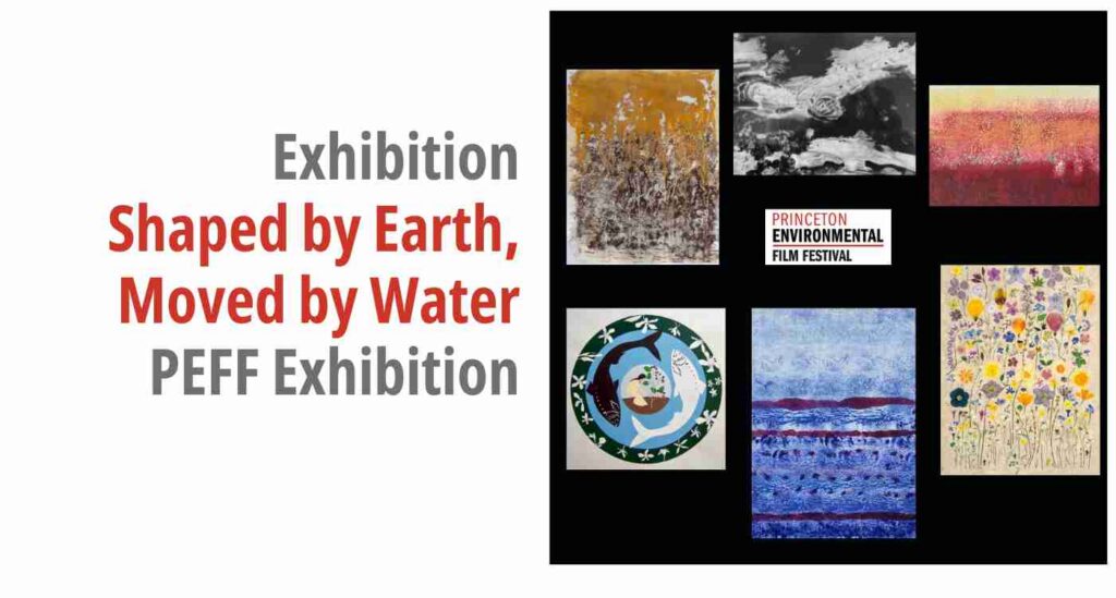 Graphic showing examples from the show alongside the title