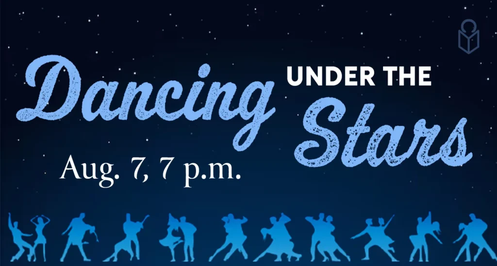 Dancing Under the Stars program at Princeton Public Library on Aug. 7 at 7 p.m.