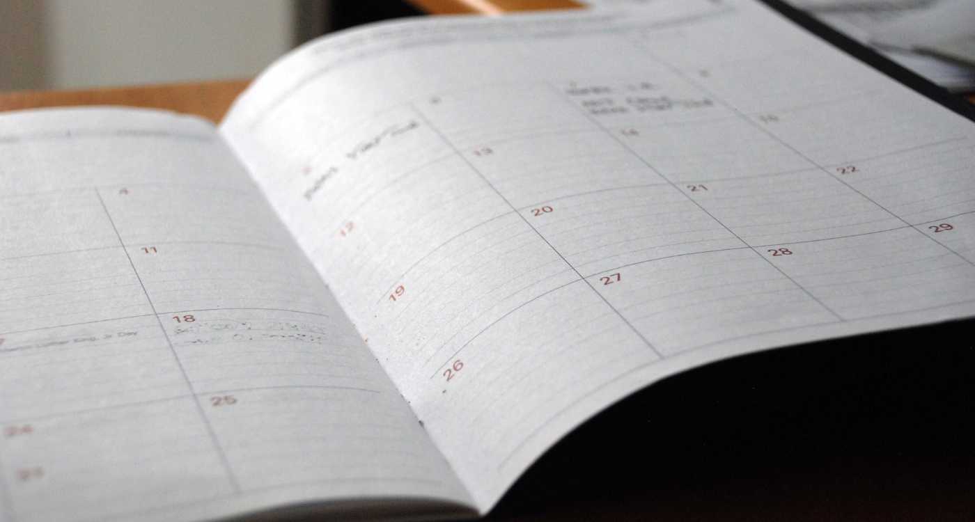 photo of day planner