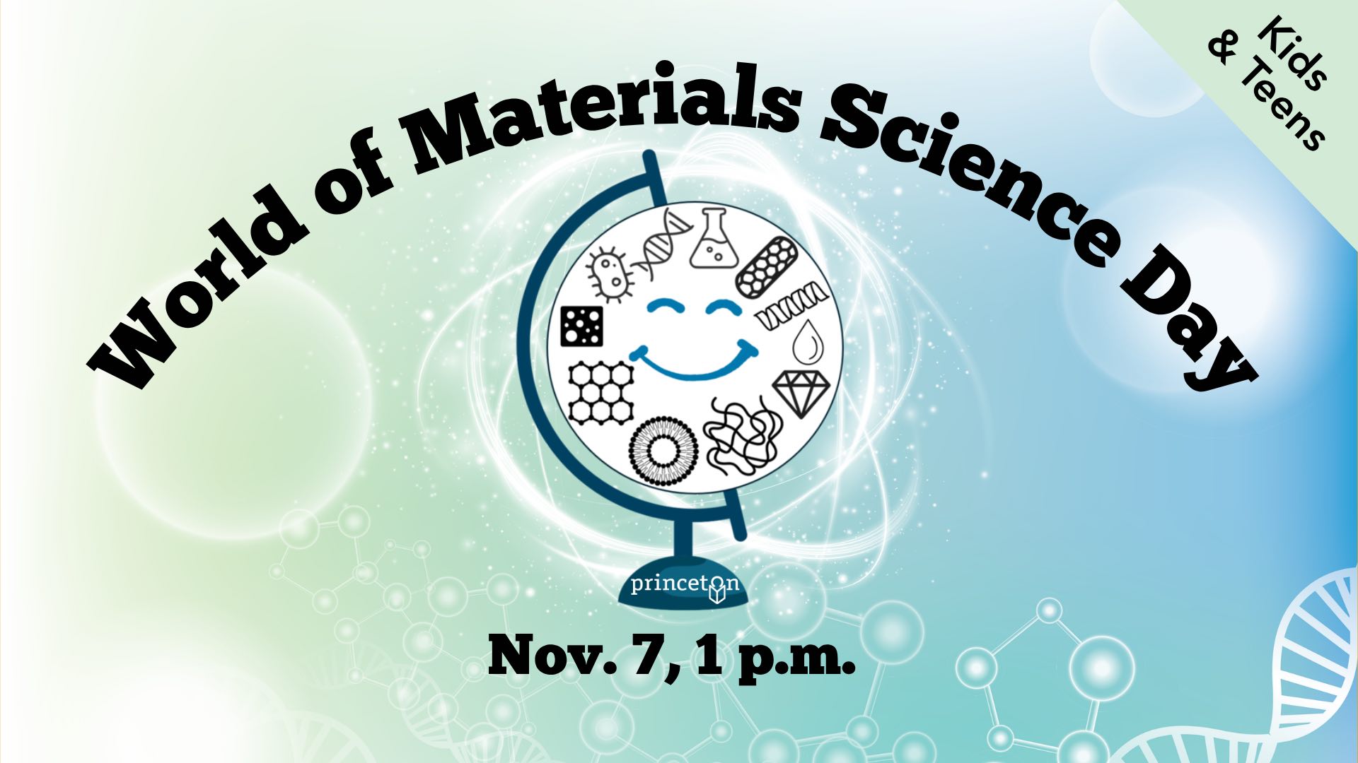 World of Materials Science day library program on Nov. 7 at 1 p.m.