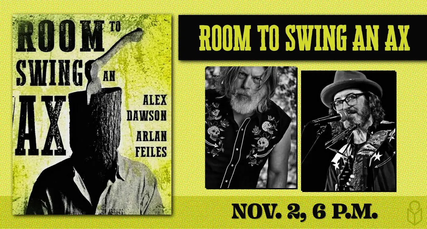 Image for Room to Swing an Ax at Princeton Public Library on Nov. 2